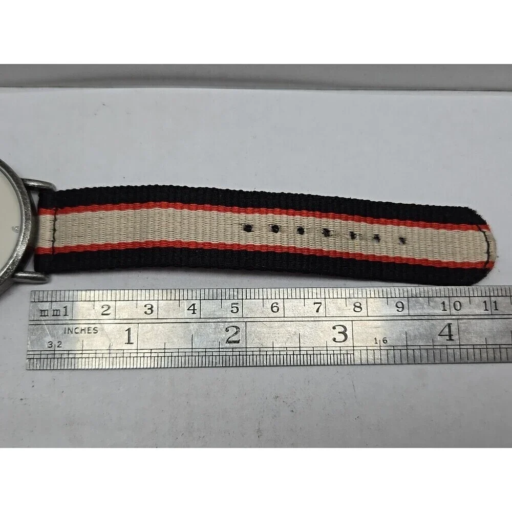 Rare Disney Mickey Mouse Ears Wrist Watch By Junk Food 0318 New Battery